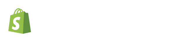badge Shopify Partner con logo e testo Shopify.